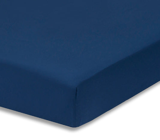 Everyday Kids Fitted Crib Sheet - Navy
