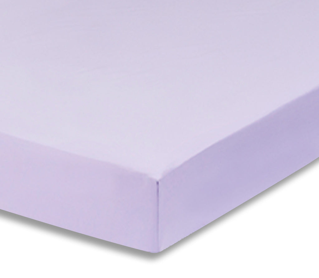 Everyday Kids Fitted Crib Sheet - Lavender