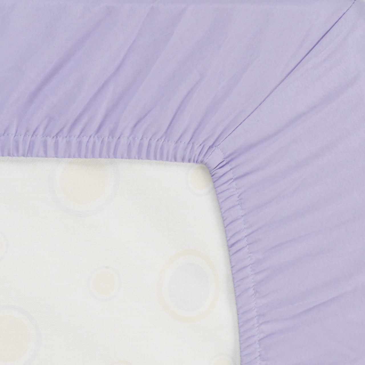 Everyday Kids Fitted Crib Sheet - Lavender