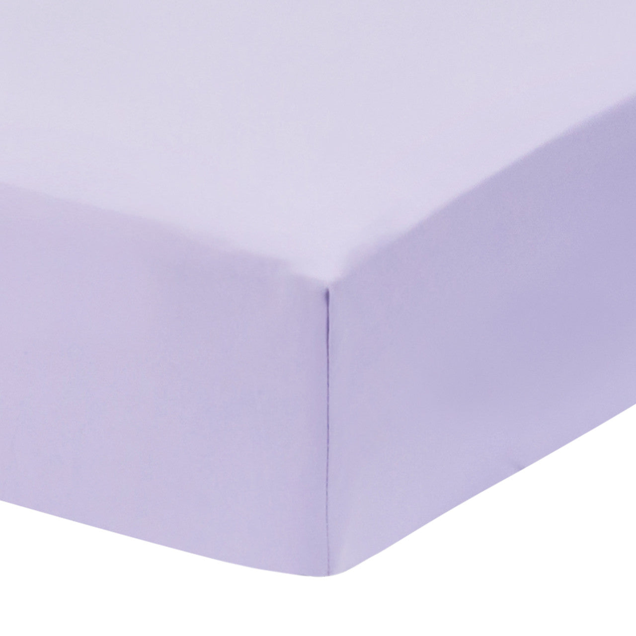 Everyday Kids Fitted Crib Sheet - Lavender