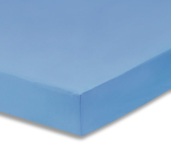 Everyday Kids Fitted Crib Sheet - Light Blue
