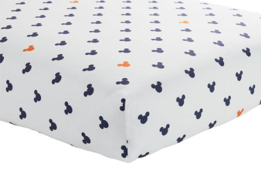 Disney Mickey 4 Piece Crib Bedding Set, Go Mickey