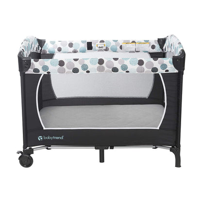 EVERYDAY KIDS Quilted Pack N' Play Playard Sheet - Grey