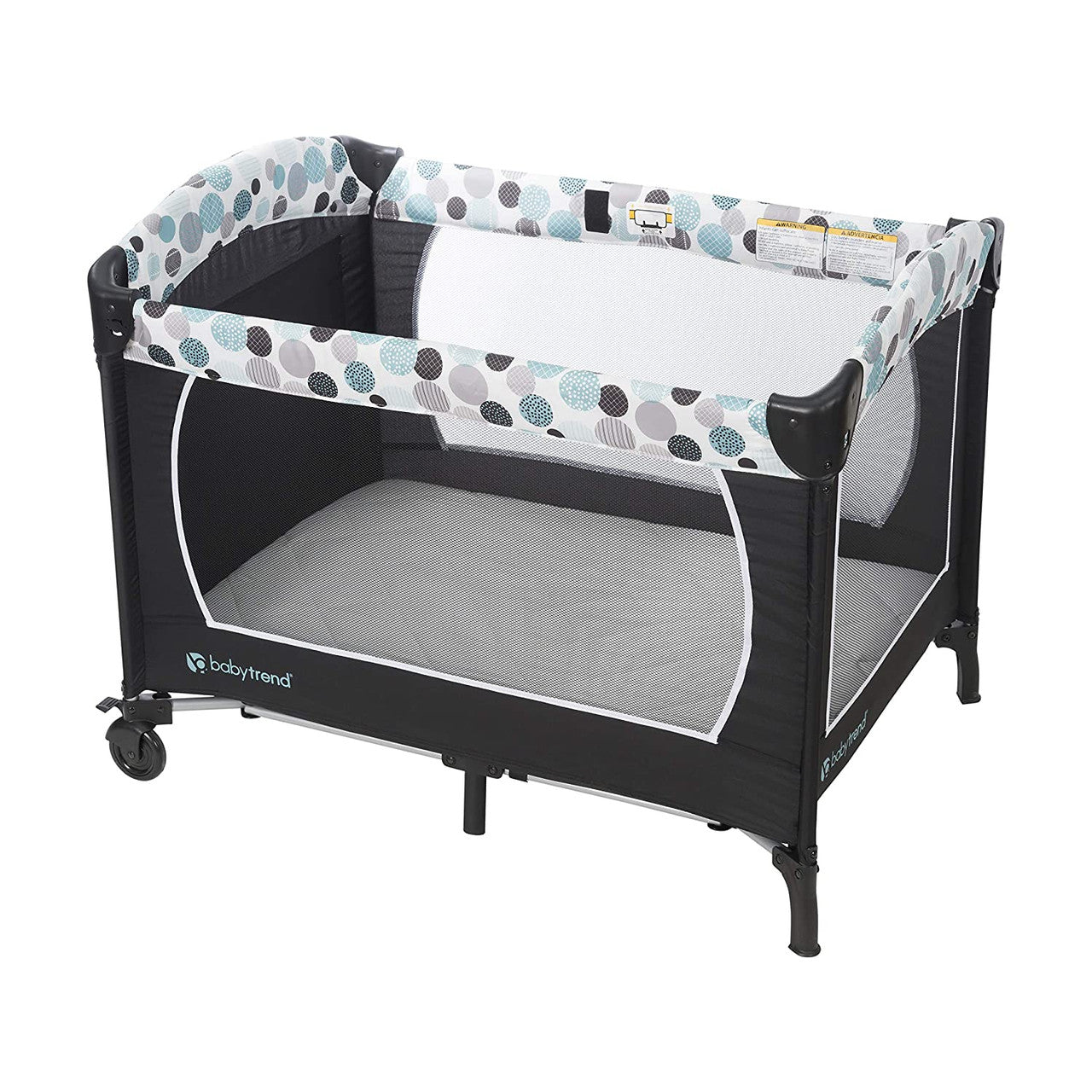 EVERYDAY KIDS Quilted Pack N' Play Playard Sheet - Grey