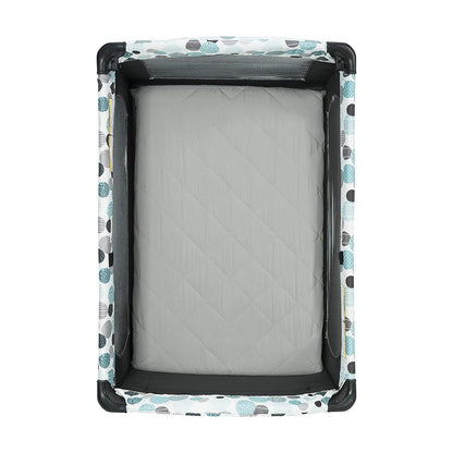 EVERYDAY KIDS Quilted Pack N' Play Playard Sheet - Grey