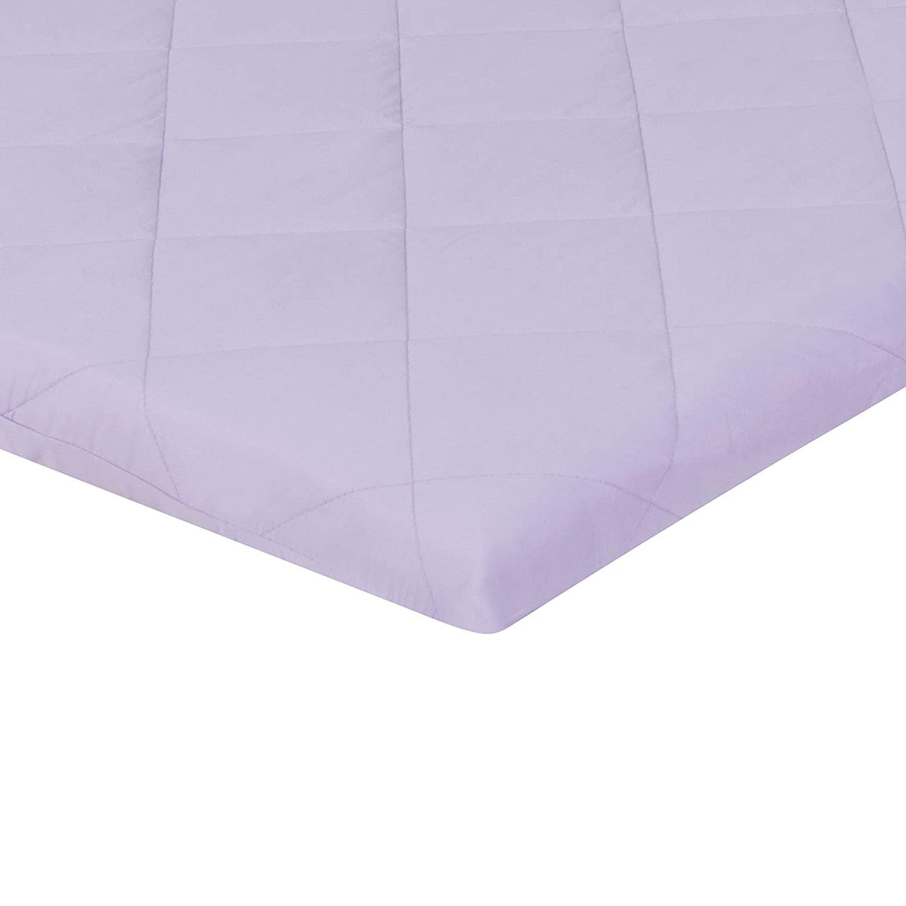EVERYDAY KIDS Quilted Pack N' Play Playard Sheet - Purple