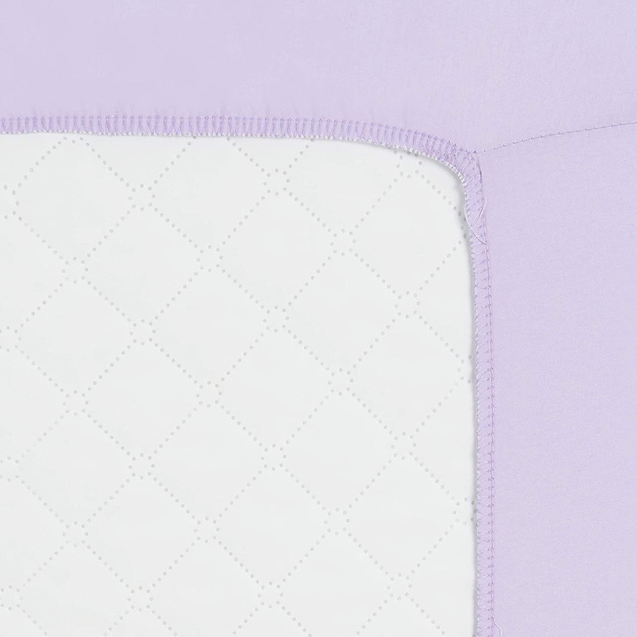 EVERYDAY KIDS Quilted Pack N' Play Playard Sheet - Purple