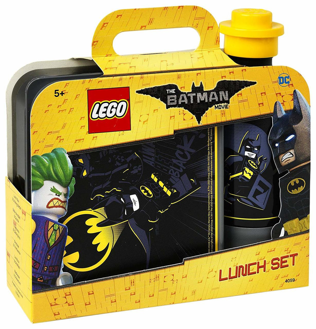 LEGO Batman Lunch Set Black