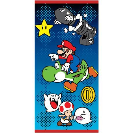 Super Mario "Repeat Champion" Beach Towel