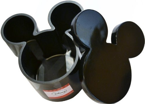DISNEY Mickey Mouse Icon Head - Black Cotton Jar