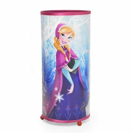 Frozen Elsa & Anna Cylinder Glitter Lamp Night Light