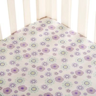 Carter's Zoo Garden Fitted Crib Sheet