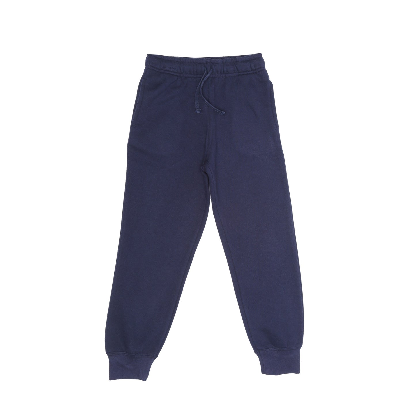 EVERYDAY KIDS Boys Navy Blue Cotton Fleece Sweatpants Joggers with Pockets
