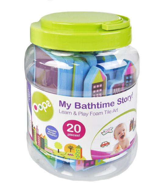 Oops City Bath Time Story Stickers
