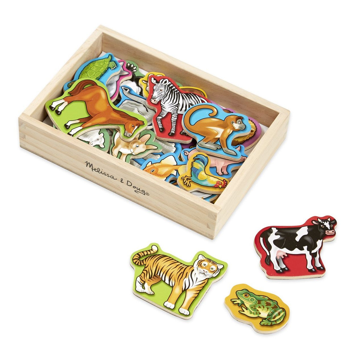 Melissa & Doug Animal Magnets in a Box