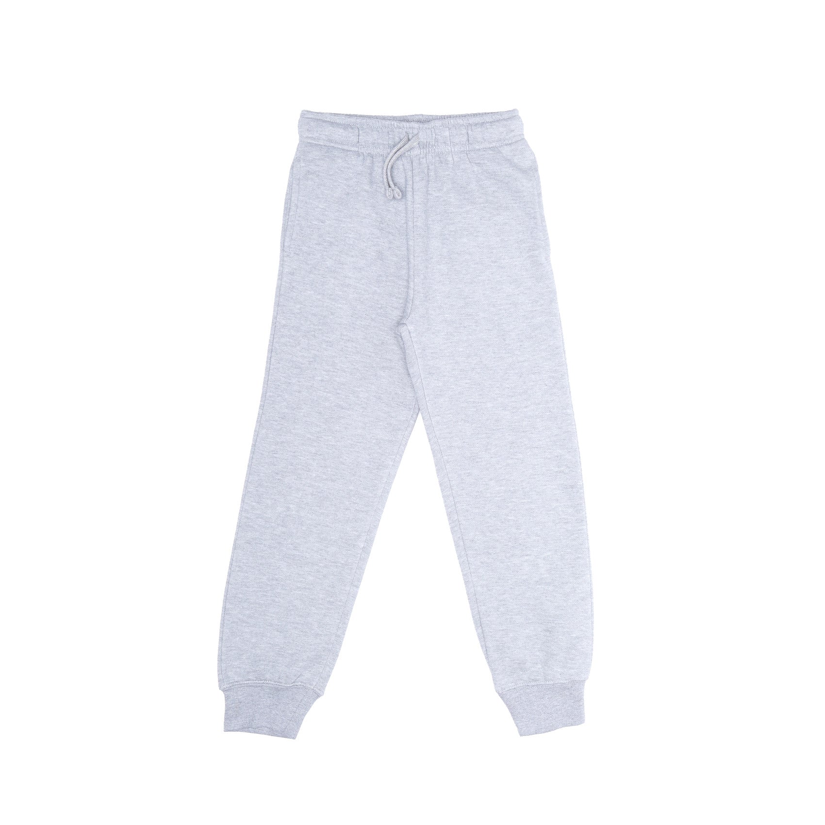 EVERYDAY KIDS Boys Heather Gray Cotton Fleece Sweatpants Joggers with Pockets
