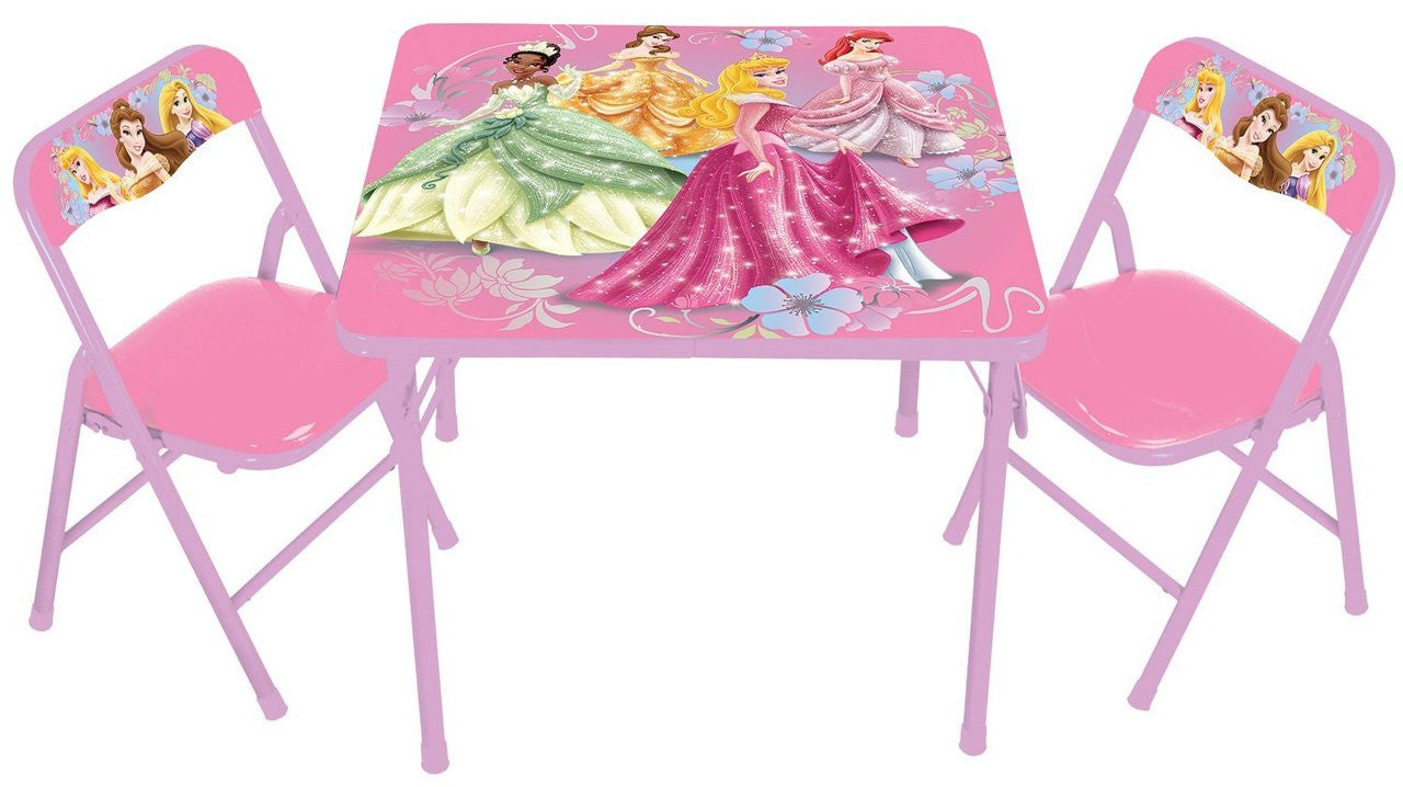 Disney Princess Activity Table & Chairs Set