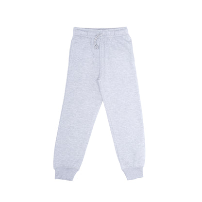EVERYDAY KIDS Girls’ Heather Gray Cotton Fleece Sweatpants