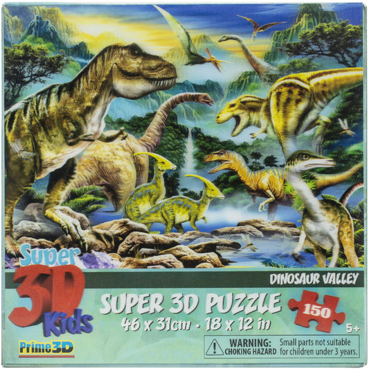 3D Puzzle -Dinosaur Valley 150 pieces