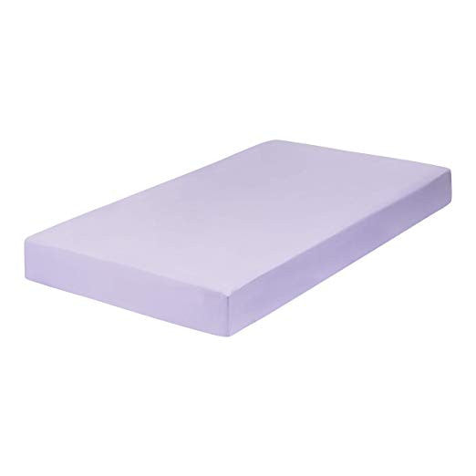 Everyday Kids 2-Pack Fitted Crib Sheets - Lavender/Pink