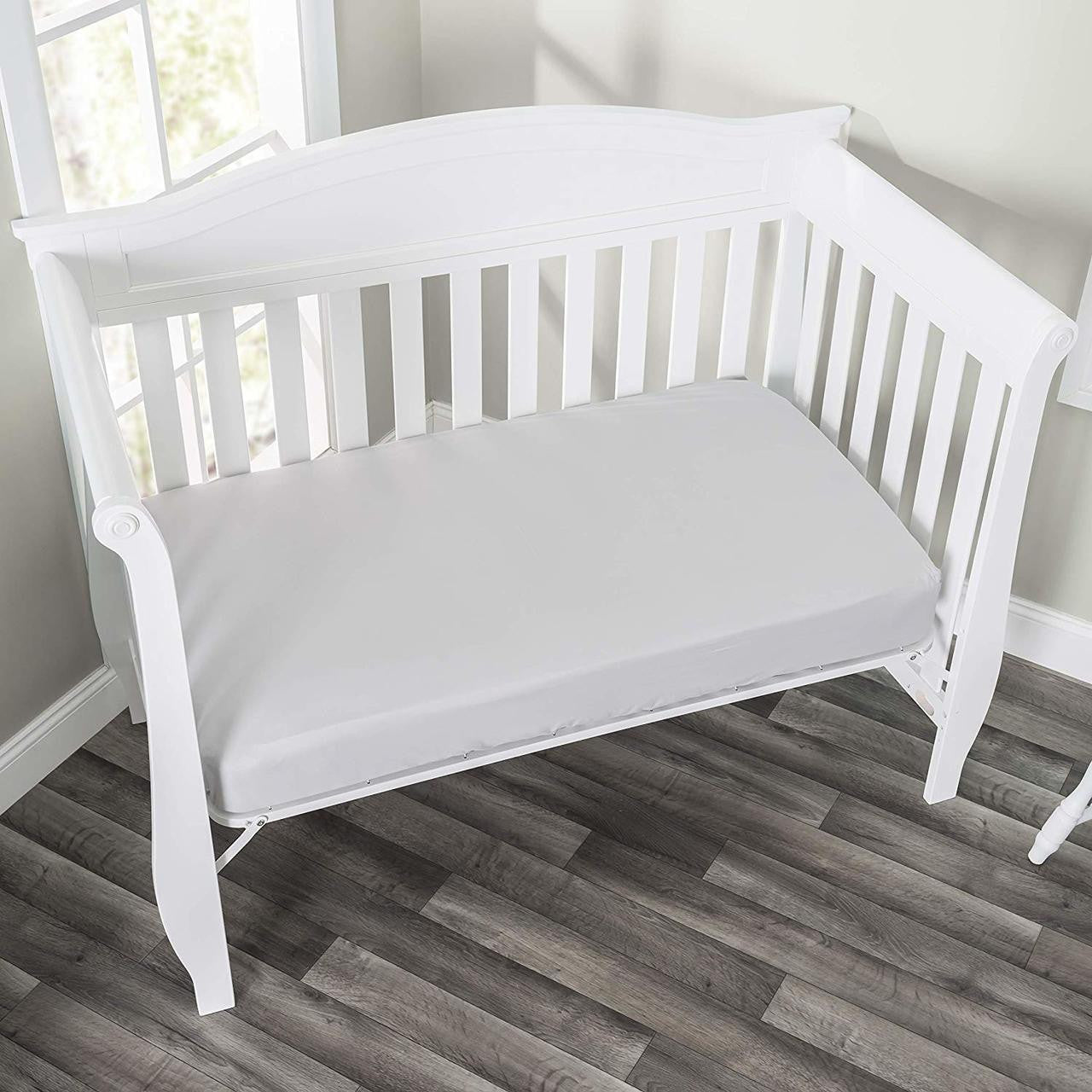 Everyday Kids 2-Pack Fitted Crib Sheets - Navy/Gray
