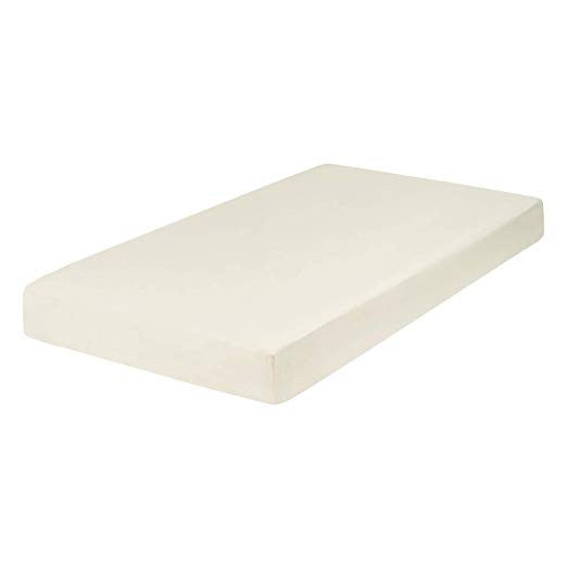 Everyday Kids 2-Pack Fitted Crib Sheets - White/Beige