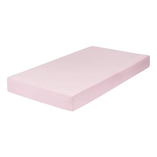 Everyday Kids 2-Pack Fitted Crib Sheets - Pink/White