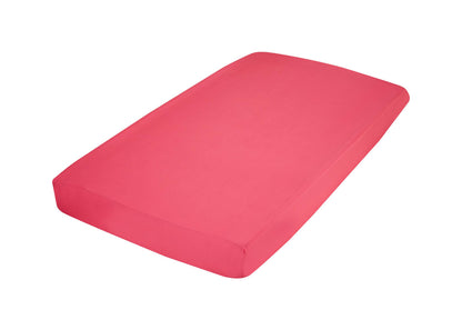 EVERYDAY KIDS 2 Pack Fitted Girls Crib Sheet - Unicorn/Hot Pink