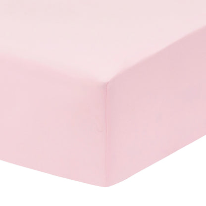 EVERYDAY KIDS 2 Pack Fitted Girls Crib Sheet - Sweet Owls/Pink