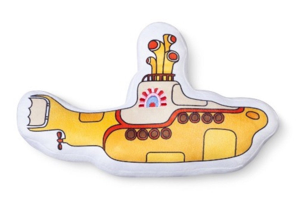 The Beatles 'Yellow Submarine' Decorative Pillow