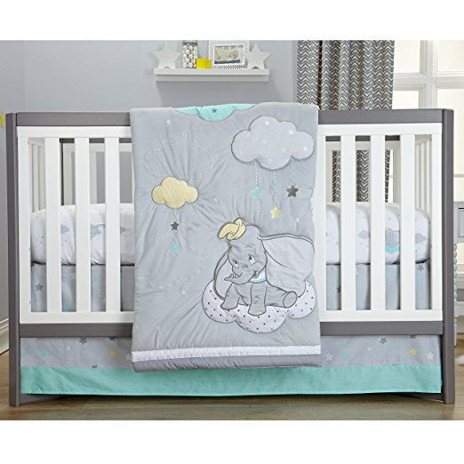 Dumbo Dream Big 3-Piece Crib Bedding Set