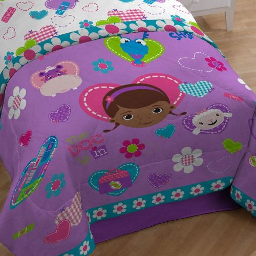 Disney's Doc McStuffins Doc and Friends Comforter, Twin