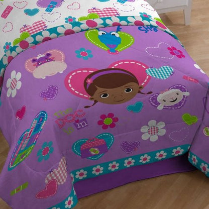 Disney's Doc McStuffins Doc and Friends Comforter, Twin