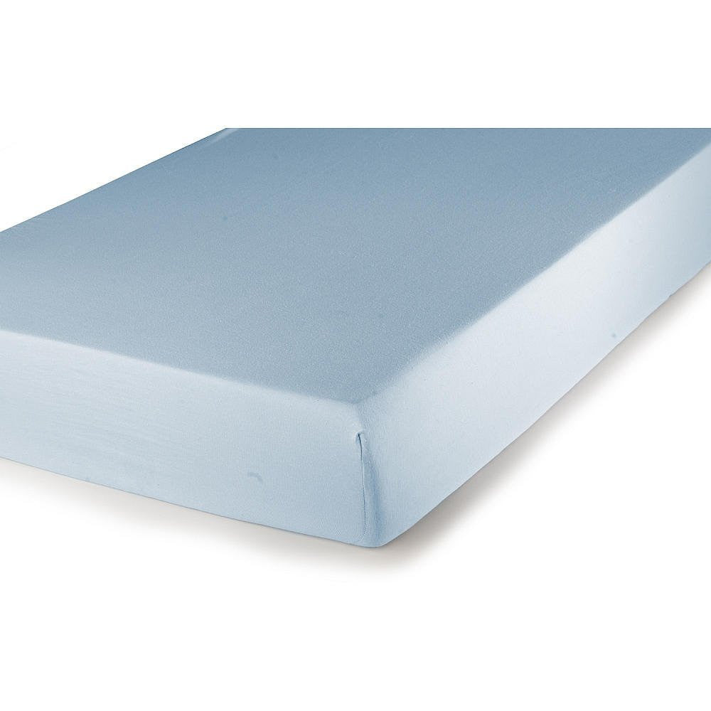 Carter's Jersey Fitted Crib Sheet, Baby Blue