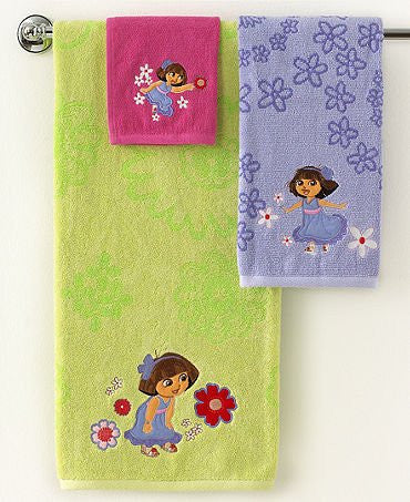 Dora the Explorer 'Picnic' 3pc. Towels and Washcloth Set