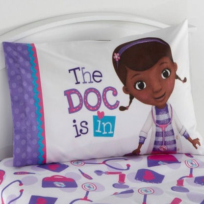 Disney Doc McStuffins Twin Sheet Set Super Soft Sheets