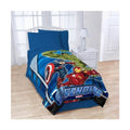 Avengers Blanket Twin / Full Micro Raschel Throw