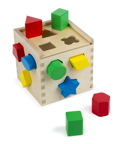 Shape Sorting Cube With 12 Shapes