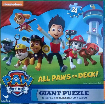 Paw Patrol All Paws on Deck Giant Puzzle