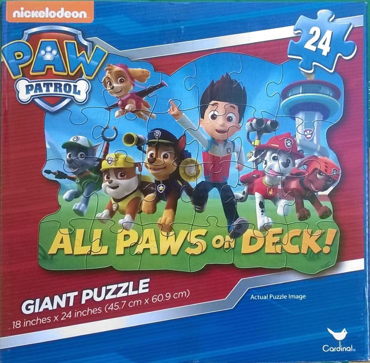 Paw Patrol All Paws on Deck Giant Puzzle