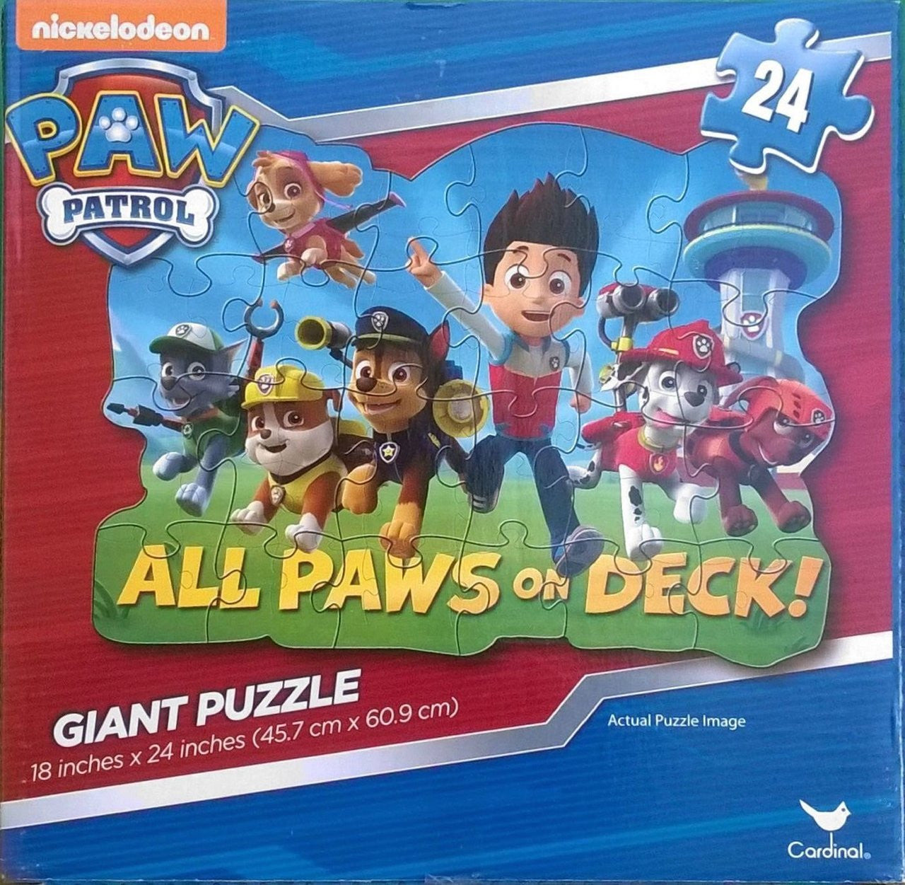 Paw Patrol All Paws on Deck Giant Puzzle