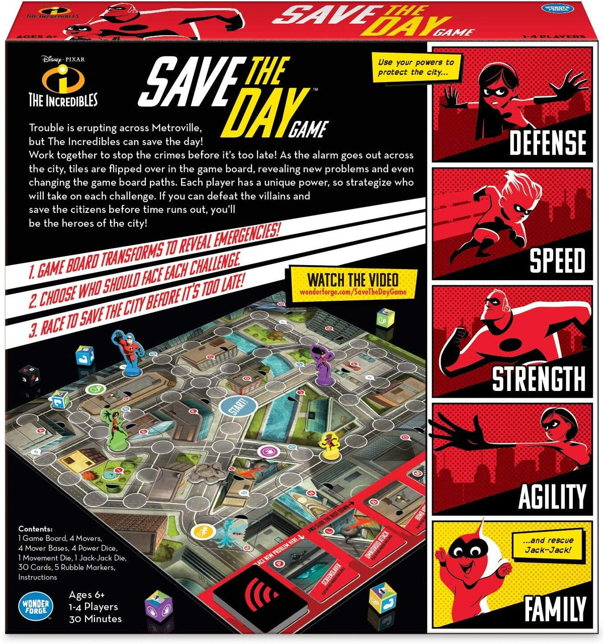 Disney/Pixar The Incredibles Save The Day Game