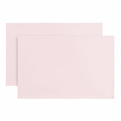 Everyday Kids 2-Pack Toddler Travel Pillowcases - Solid Pink