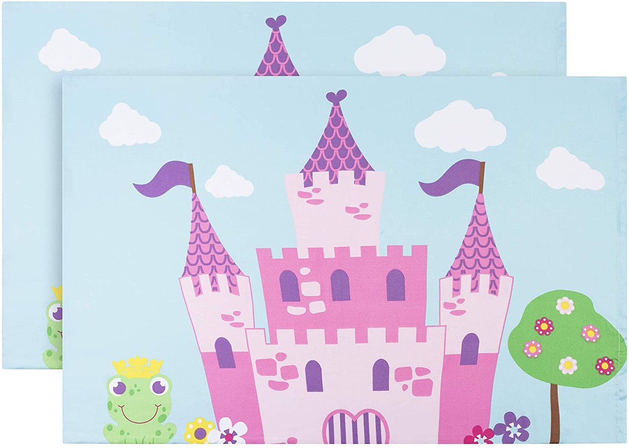 EVERYDAY KIDS Princess 2 Pack Pillowcase Set