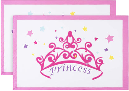 EVERYDAY KIDS Princess 2 Pack Pillowcase Set