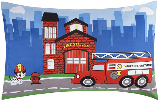 EVERYDAY KIDS Rescue 2 Pack Pillowcase Set
