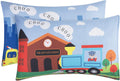 EVERYDAY KIDS Train 2 Pack Pillowcase Set