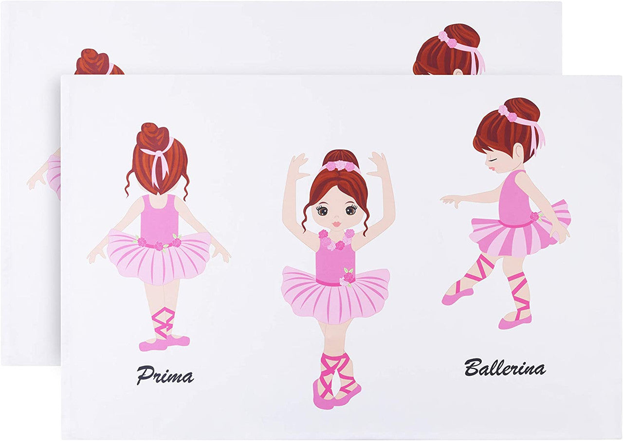 EVERYDAY KIDS Ballerina 2 Pack Pillowcase Set
