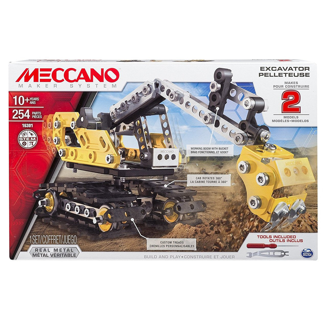 Meccano Tower Crane Model Set