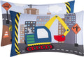 EVERYDAY KIDS Construction 2 Pack Pillowcase Set
